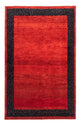 Gabbeh Persisch Teppich 102x154cm - Perserteppich Wollteppich - rot
