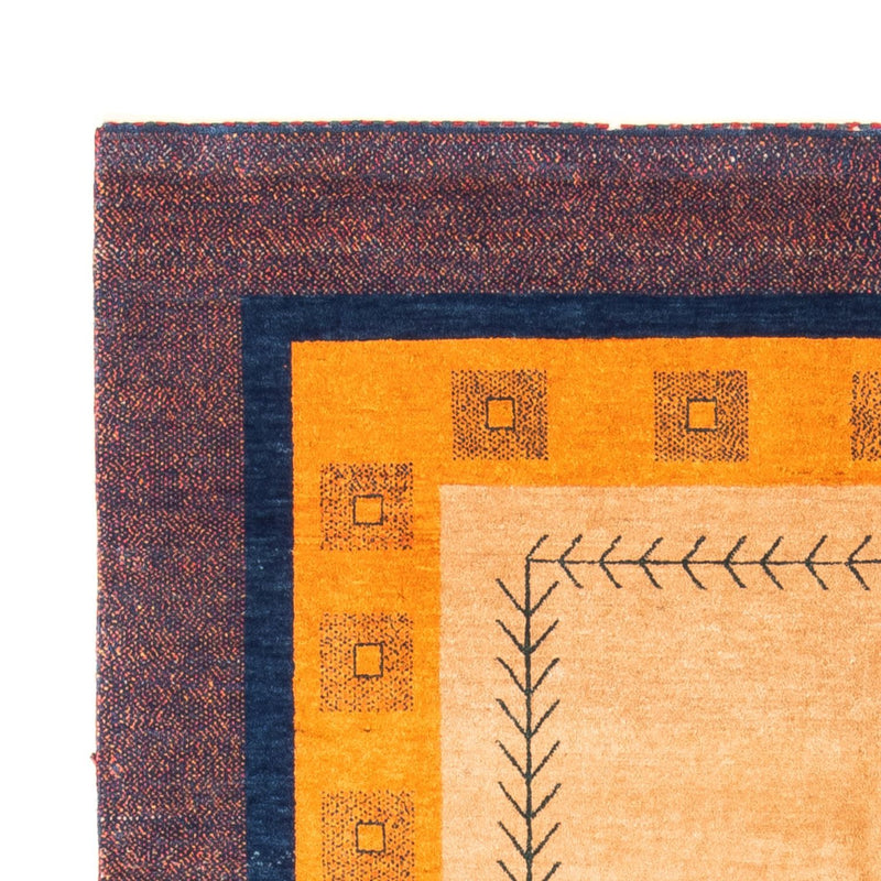 Gabbeh Persisch Teppich 153x200cm - Perserteppich Wollteppich - creme