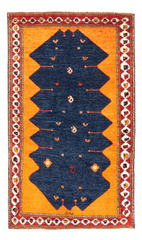 Gabbeh Persisch Teppich 103x164cm - Perserteppich Wollteppich - dunkelblau – product image