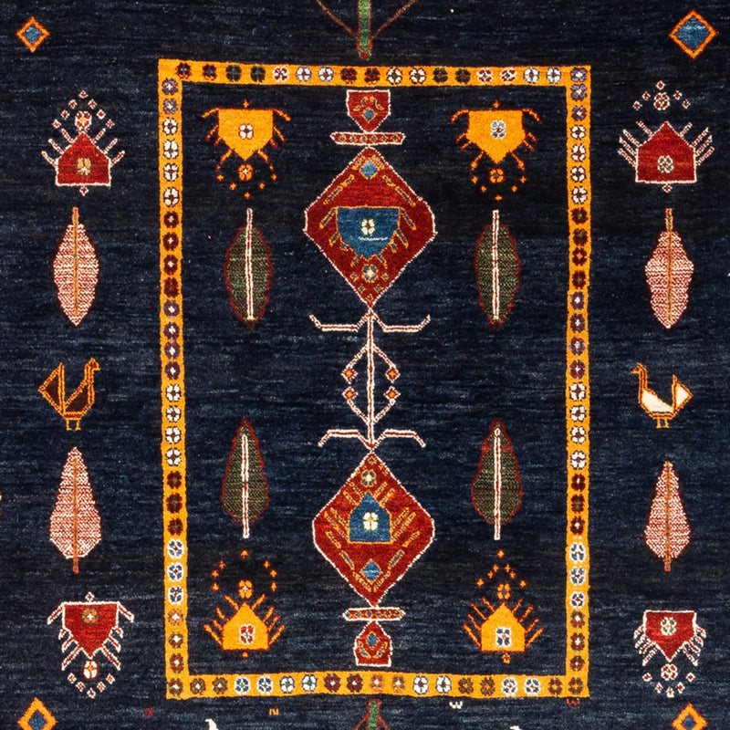 Gabbeh Persisch Teppich 150x235cm - Perserteppich Wollteppich