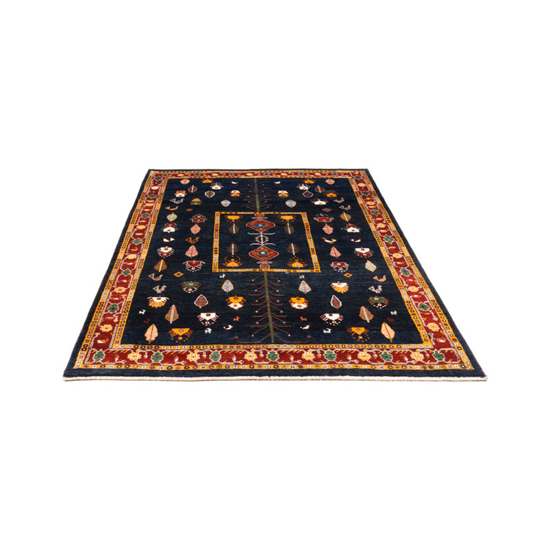 Gabbeh Persisch Teppich 150x235cm - Perserteppich Wollteppich