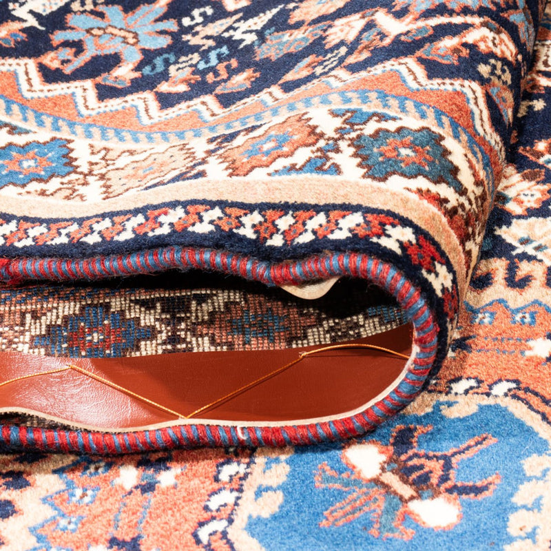 Yalameh Teppich 80x290cm - Perserteppich - dunkelblau