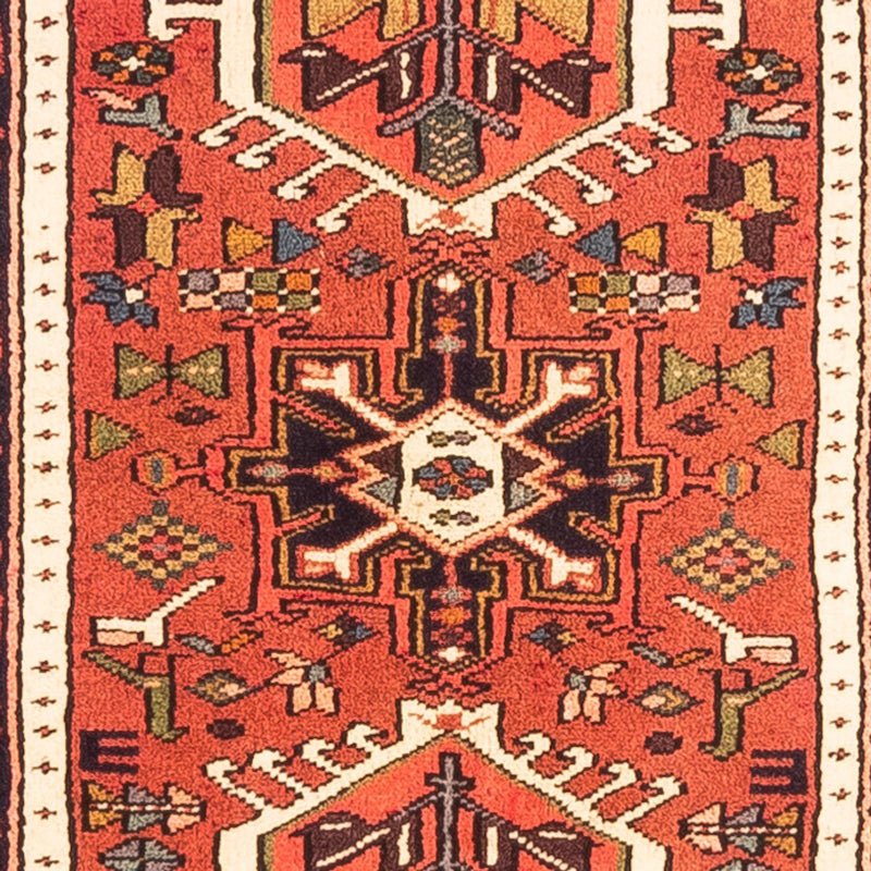 Qaraja Teppich 84x287cm - Perserteppich - rot