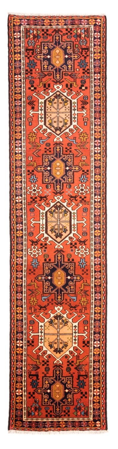 Qaraja Teppich 70x296cm - Perserteppich - rot