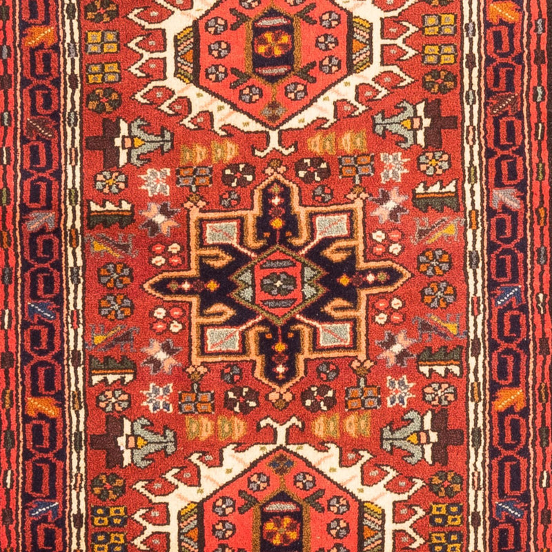Qaraja Teppich 73x298cm - Perserteppich - rot