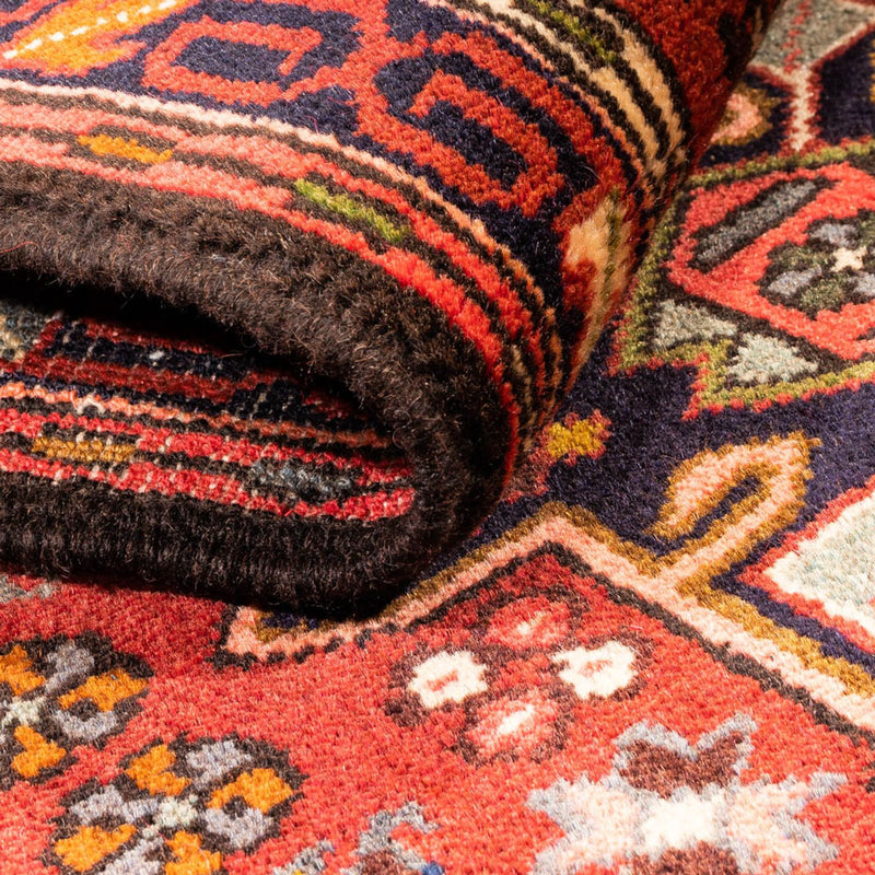 Qaraja Teppich 73x298cm - Perserteppich - rot