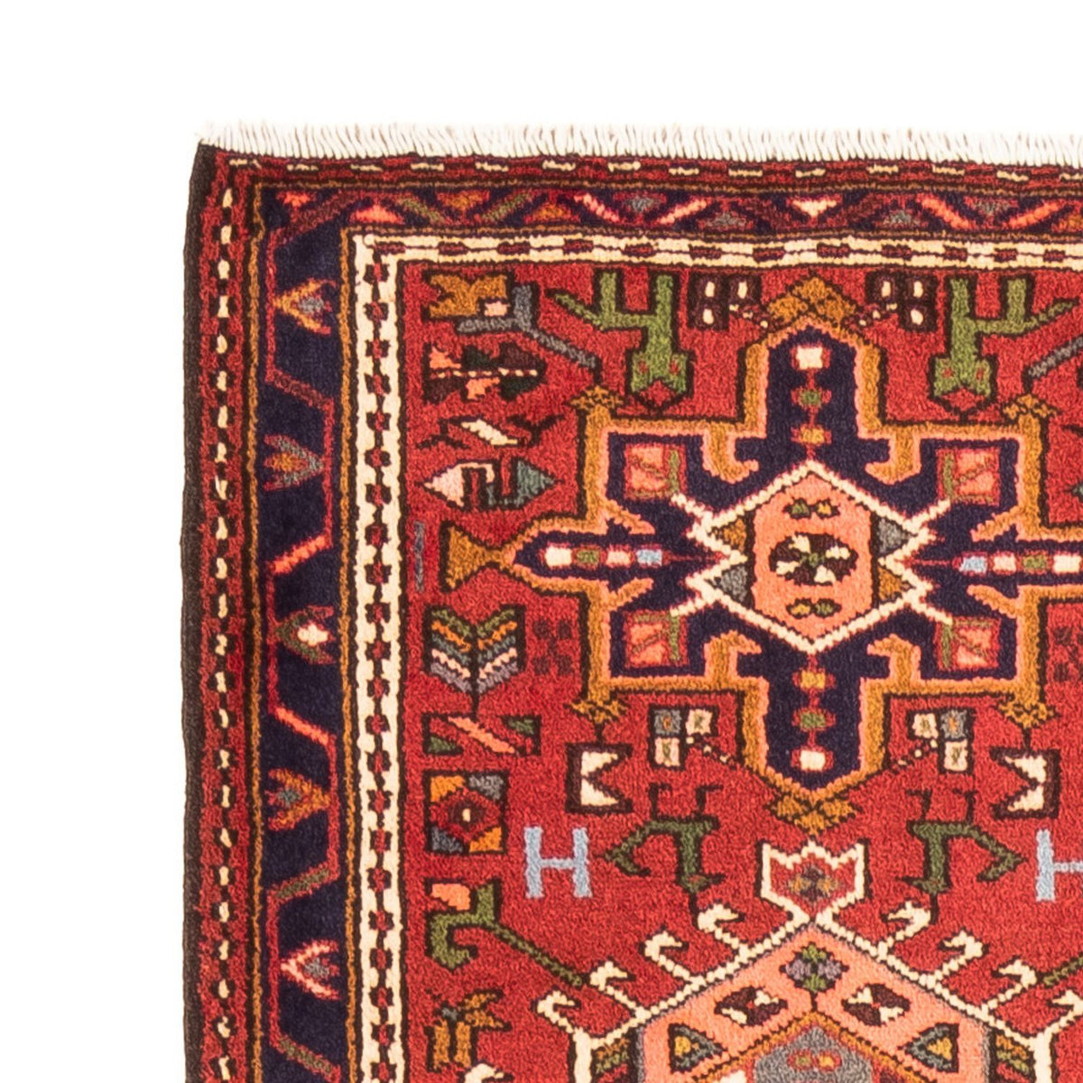 Qaraja Teppich 73x295cm - Perserteppich - rot