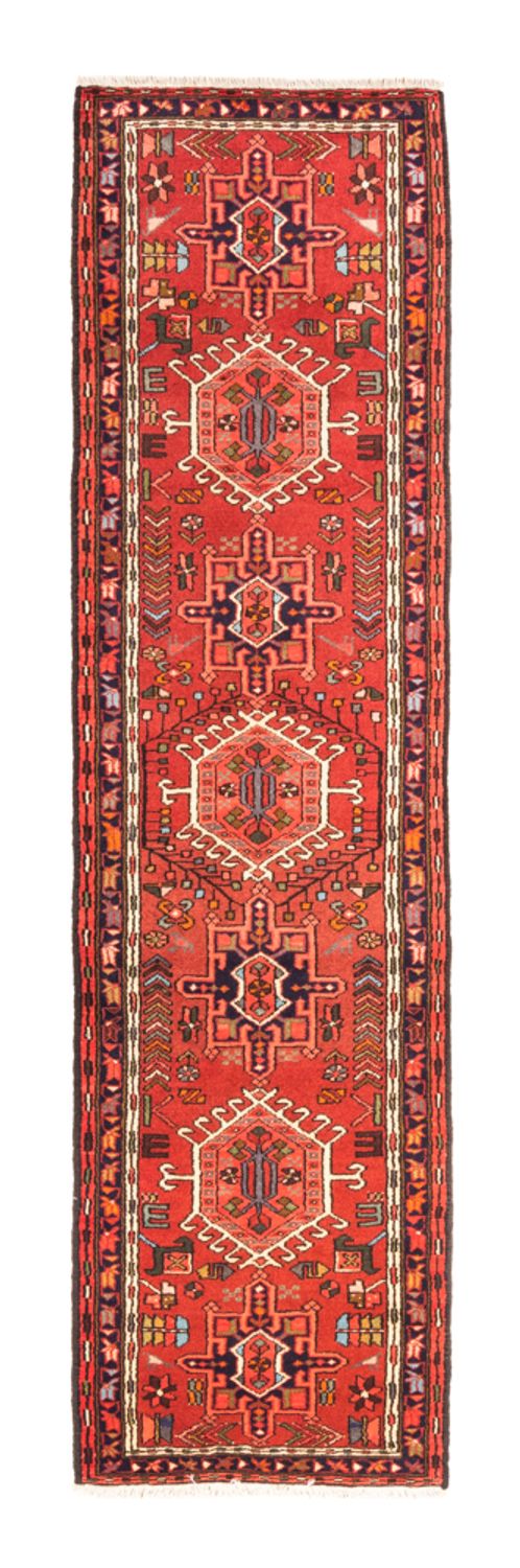 Qaraja Teppich 74x272cm - Perserteppich - rot