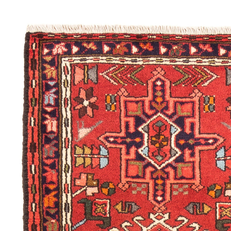 Qaraja Teppich 74x272cm - Perserteppich - rot