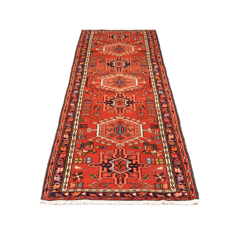 Qaraja Teppich 74x272cm - Perserteppich - rot