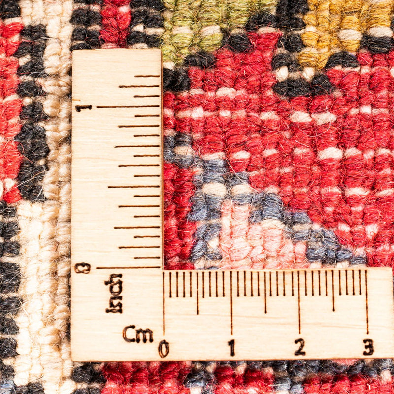Qaraja Teppich 74x272cm - Perserteppich - rot