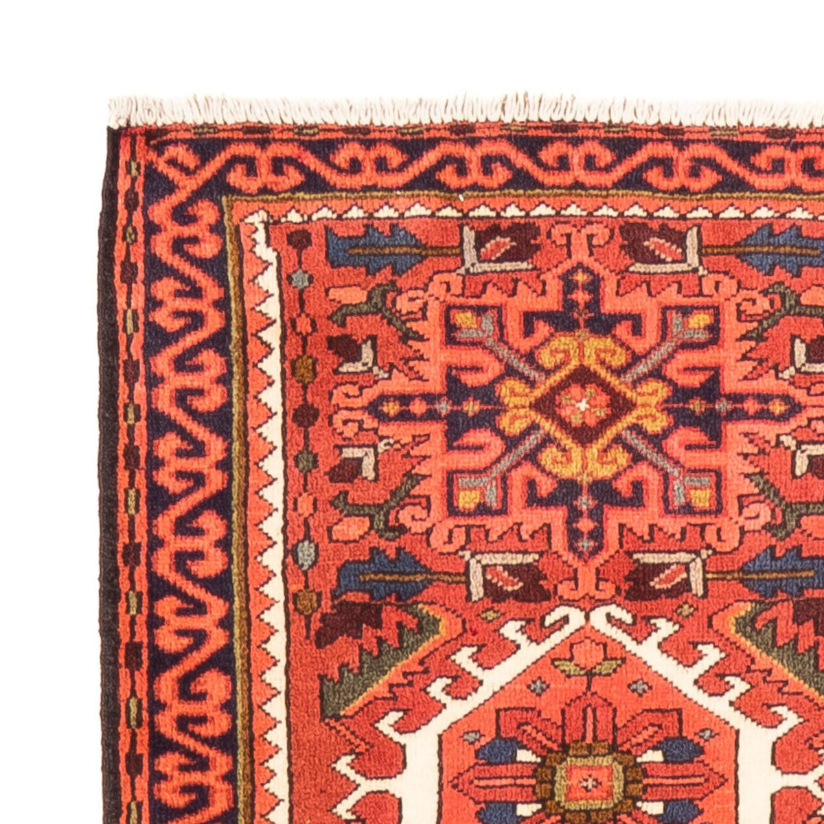 Qaraja Teppich 70x274cm - Perserteppich - rot