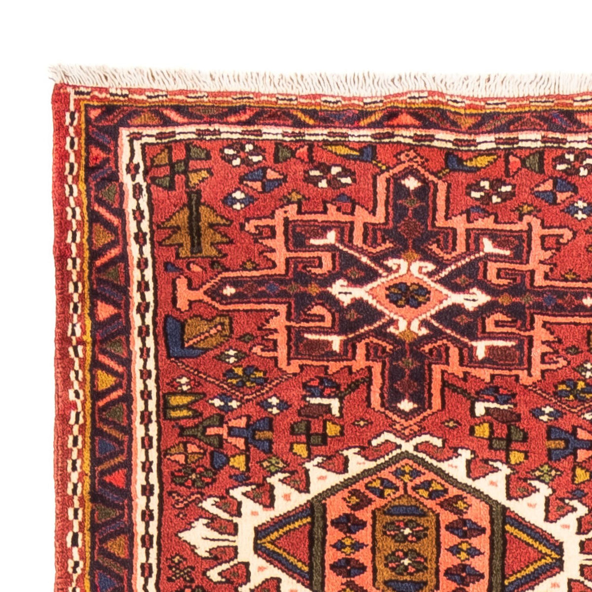 Qaraja Teppich 71x280cm - Perserteppich - rot