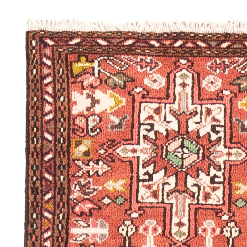 Qaraja Teppich 62x393cm - Perserteppich - rot