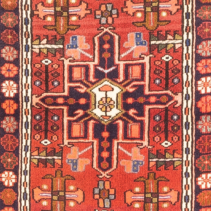 Qaraja Teppich 70x400cm - Perserteppich - rot