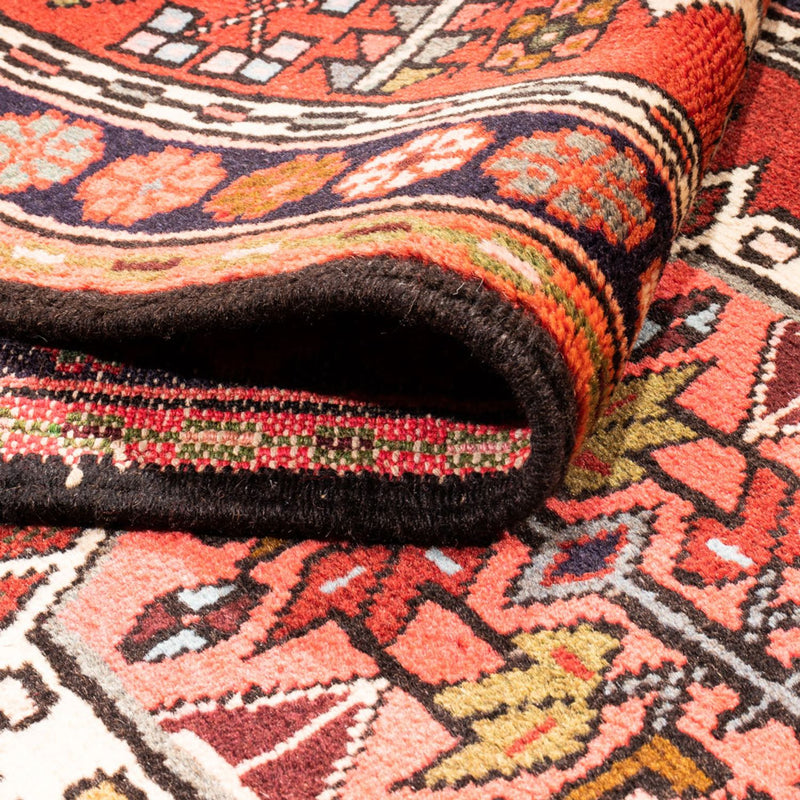 Qaraja Teppich 70x400cm - Perserteppich - rot