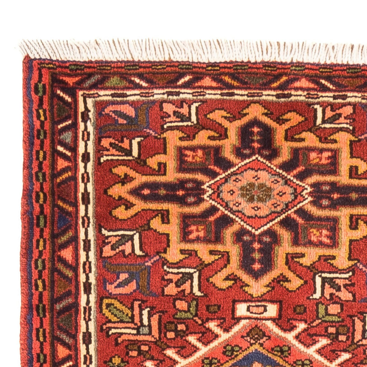 Qaraja Teppich 70x201cm - Perserteppich - rot