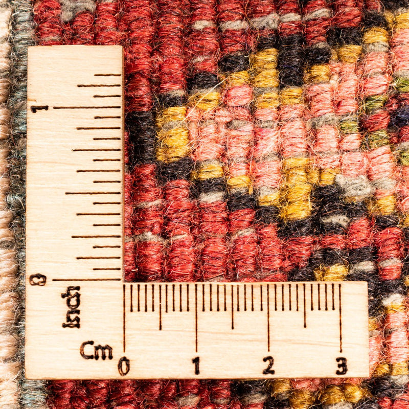 Qaraja Teppich 70x201cm - Perserteppich - rot