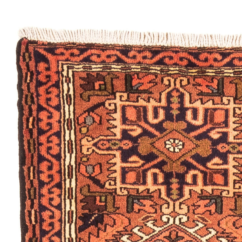 Qaraja Teppich 64x196cm - Perserteppich - rot