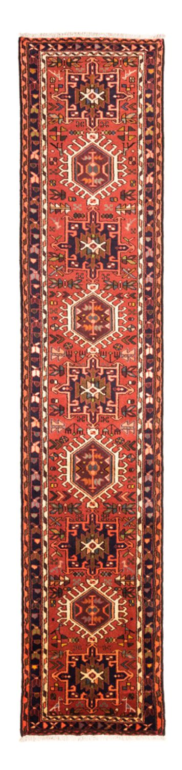 Qaraja Teppich 65x296cm - Perserteppich - rot