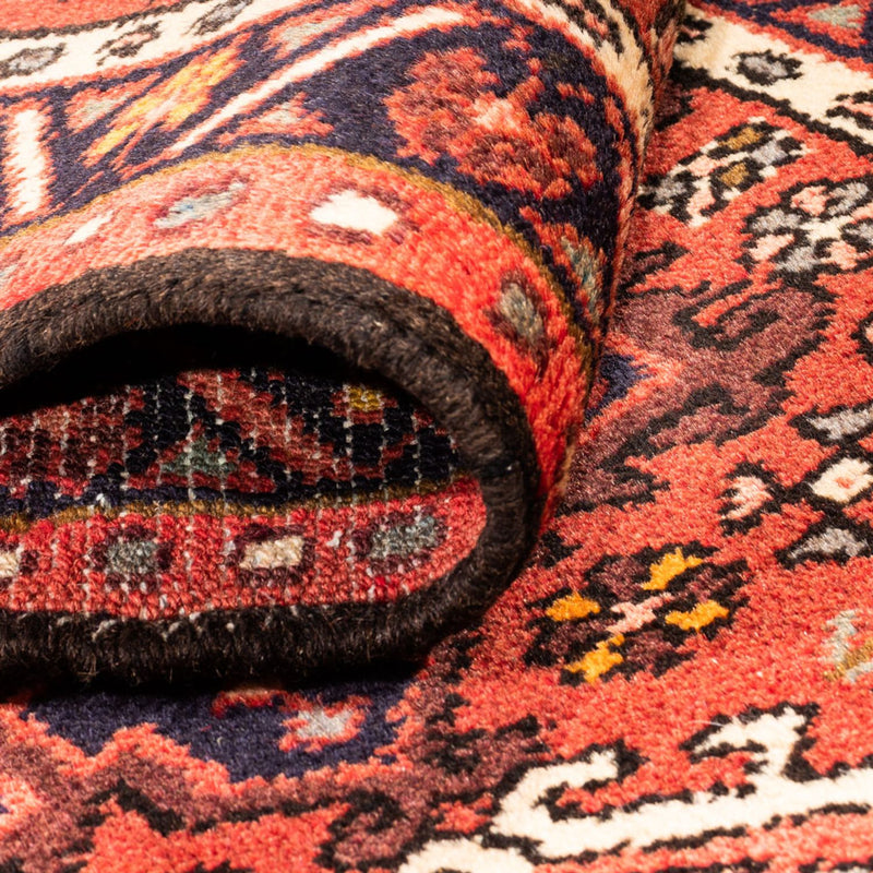 Qaraja Teppich 65x277cm - Perserteppich - rot