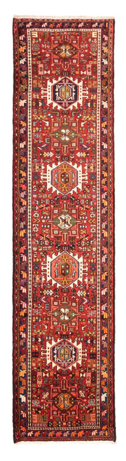 Qaraja Teppich 74x275cm - Perserteppich - rot