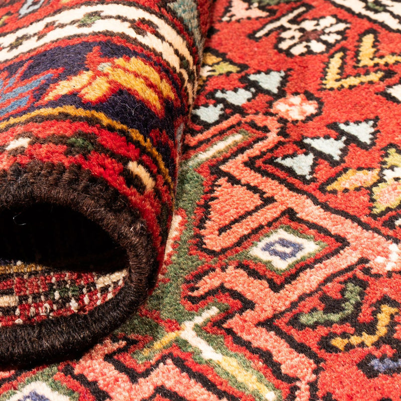 Qaraja Teppich 74x275cm - Perserteppich - rot