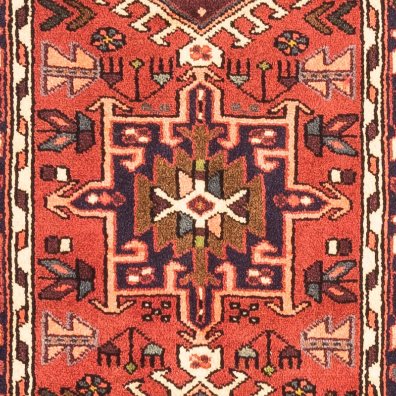 Qaraja Teppich 73x300cm - Perserteppich - rot