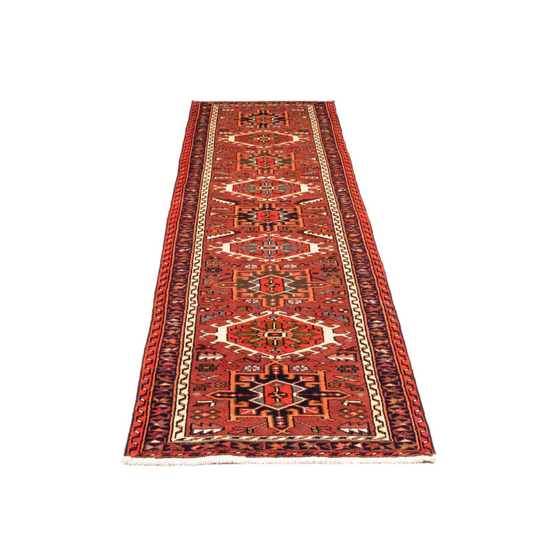 Qaraja Teppich 66x288cm - Perserteppich - rot