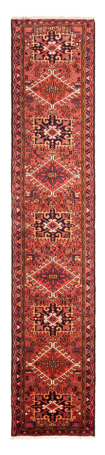 Qaraja Teppich 66x285cm - Perserteppich - rot