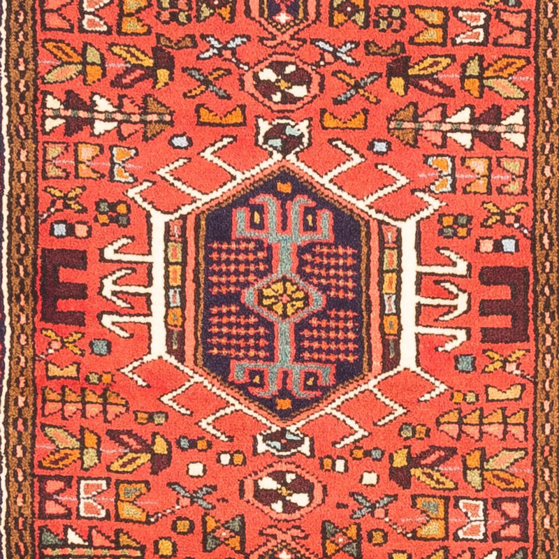 Qaraja Teppich 75x288cm - Perserteppich - rot
