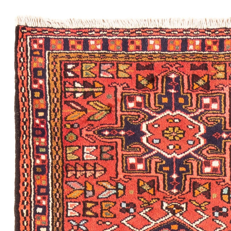 Qaraja Teppich 75x288cm - Perserteppich - rot