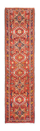 Qaraja Teppich 71x274cm - Perserteppich - rot