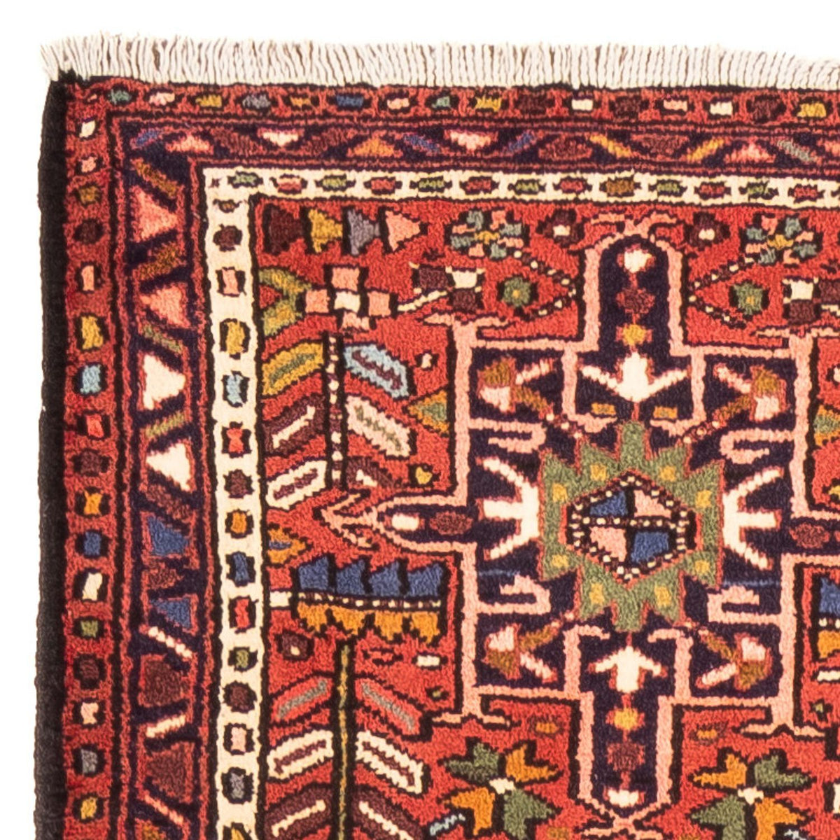Qaraja Teppich 71x302cm - Perserteppich - rot
