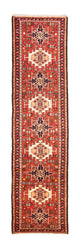 Qaraja Teppich 75x299cm - Perserteppich - rot