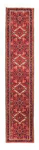 Qaraja Teppich 62x294cm - Perserteppich - rot