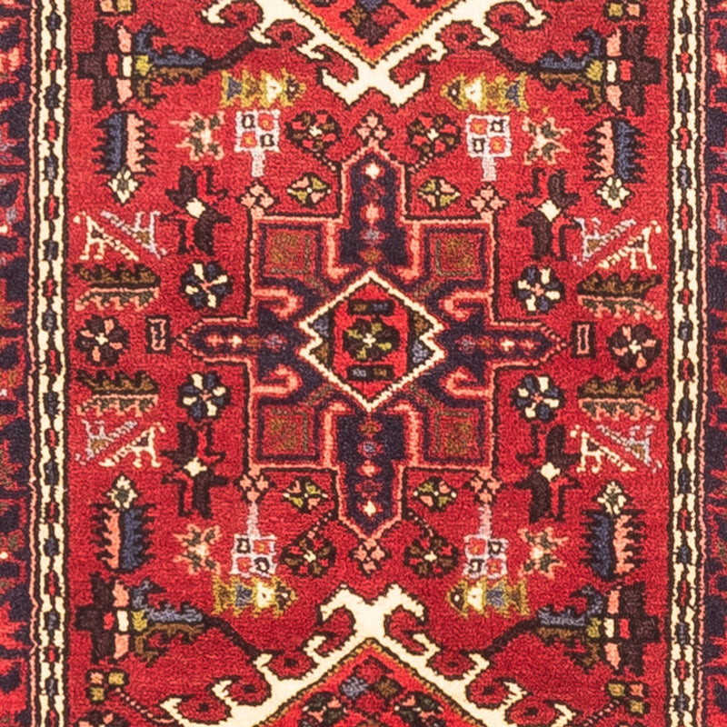 Qaraja Teppich 62x294cm - Perserteppich - rot