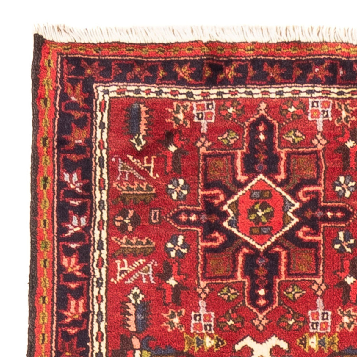 Qaraja Teppich 62x294cm - Perserteppich - rot