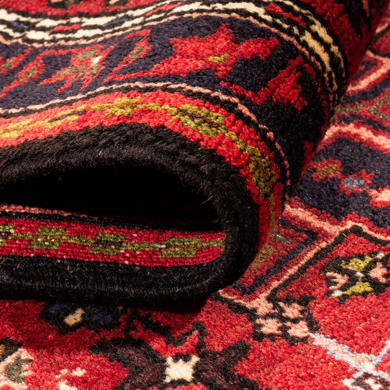 Qaraja Teppich 62x294cm - Perserteppich - rot