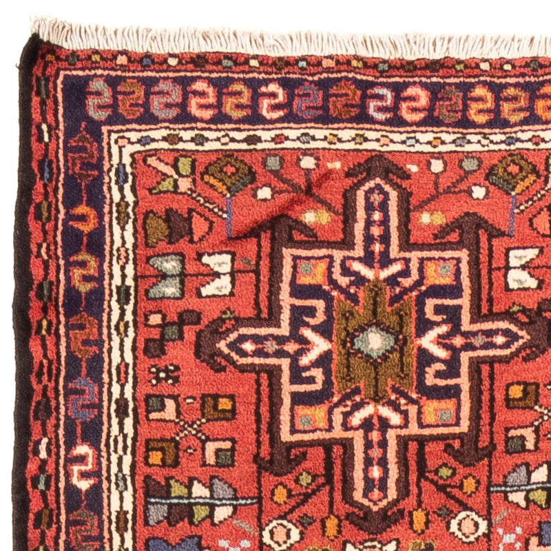 Qaraja Teppich 67x307cm - Perserteppich - rot