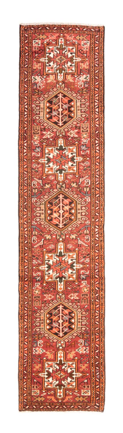 Qaraja Teppich 61x280cm - Perserteppich - rot