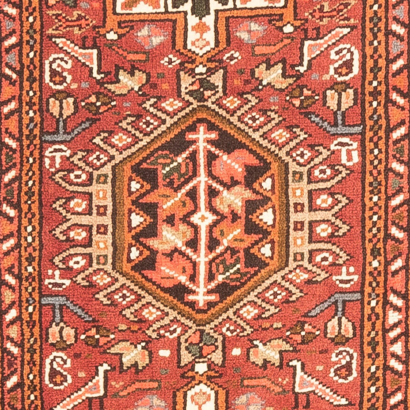 Qaraja Teppich 61x280cm - Perserteppich - rot