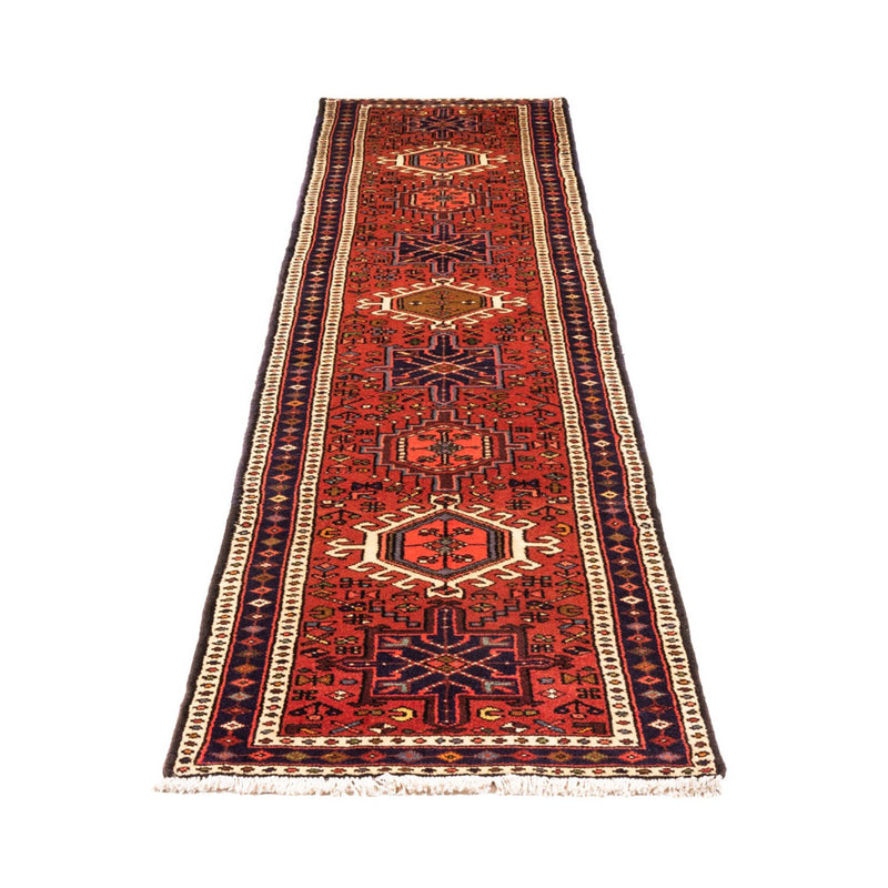 Qaraja Teppich 64x285cm - Perserteppich - rot
