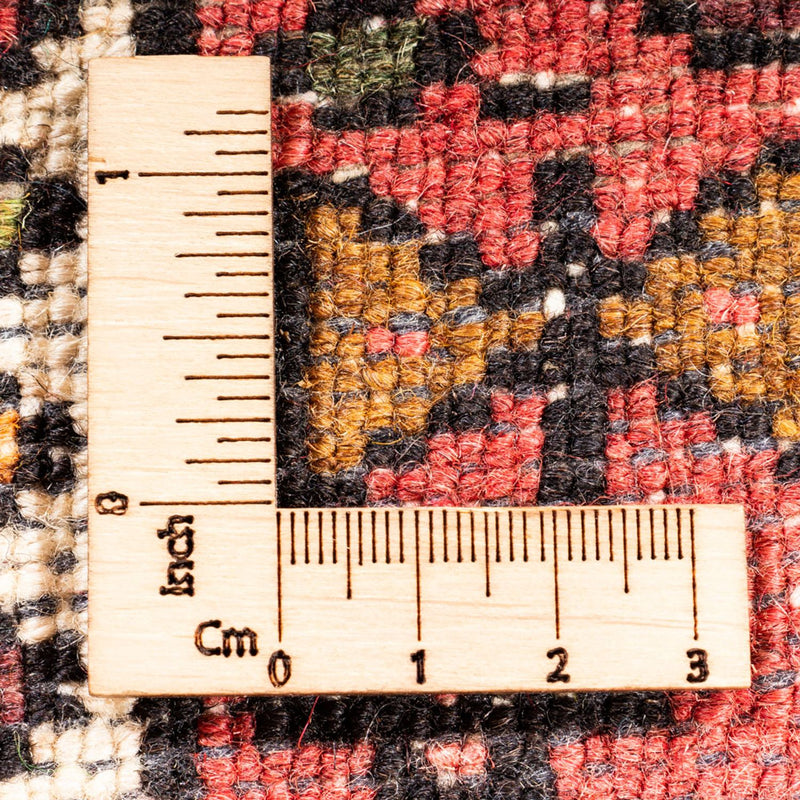 Qaraja Teppich 64x285cm - Perserteppich - rot