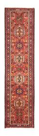 Qaraja Teppich 70x277cm - Perserteppich - rot