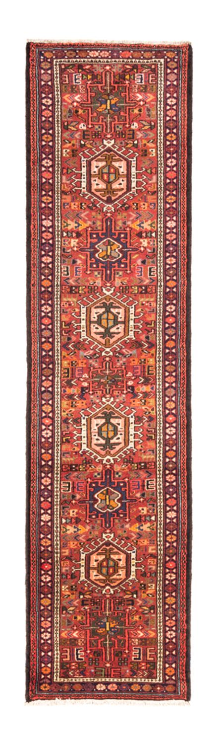 Qaraja Teppich 70x277cm - Perserteppich - rot