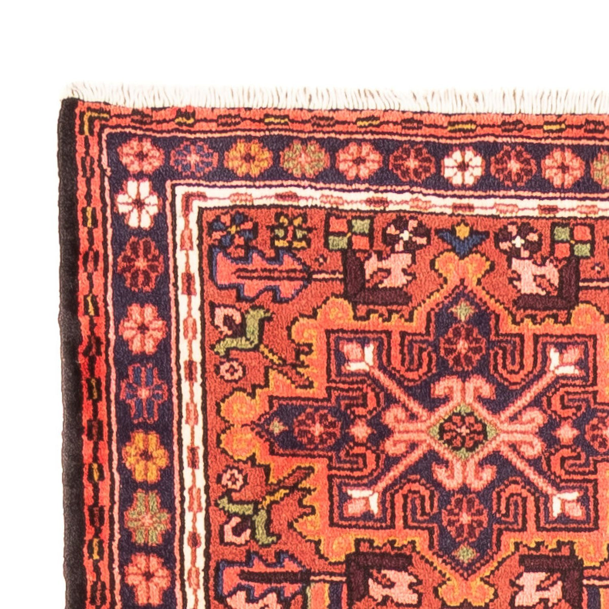 Qaraja Teppich 70x294cm - Perserteppich - rot