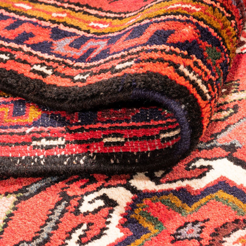 Qaraja Teppich 77x290cm - Perserteppich - rot