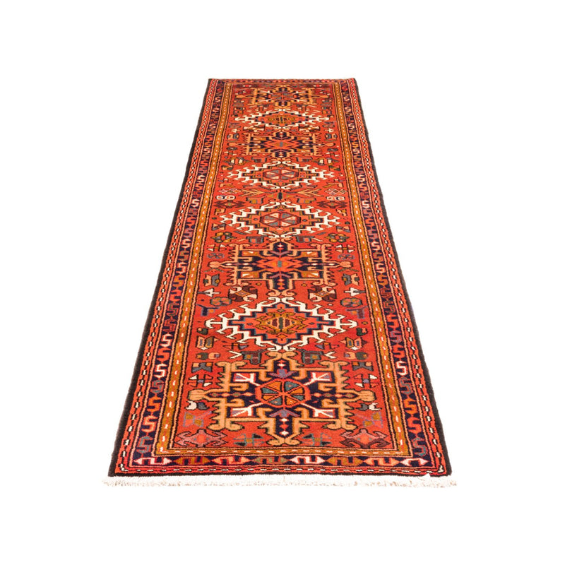 Qaraja Teppich 77x290cm - Perserteppich - rot