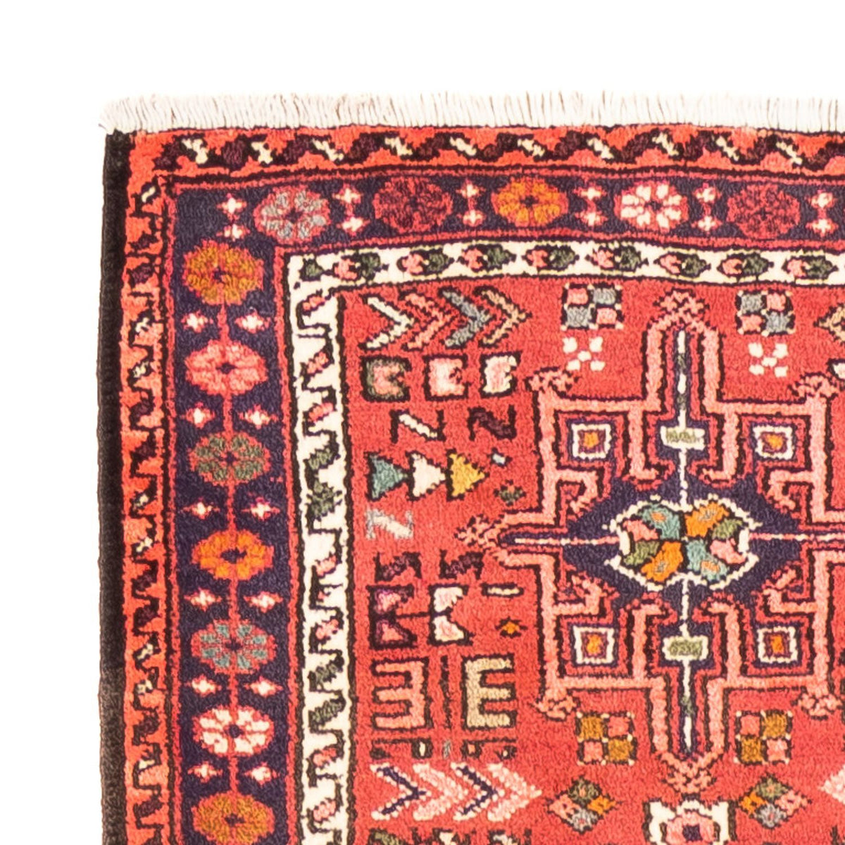 Qaraja Teppich 72x284cm - Perserteppich - rot